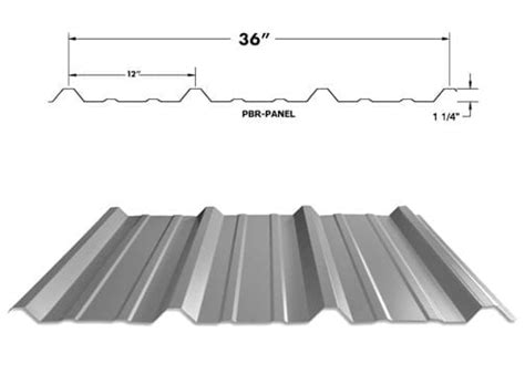 12 inch center sheet metal siding|PBR Metal Roof & Wall Panels – R.